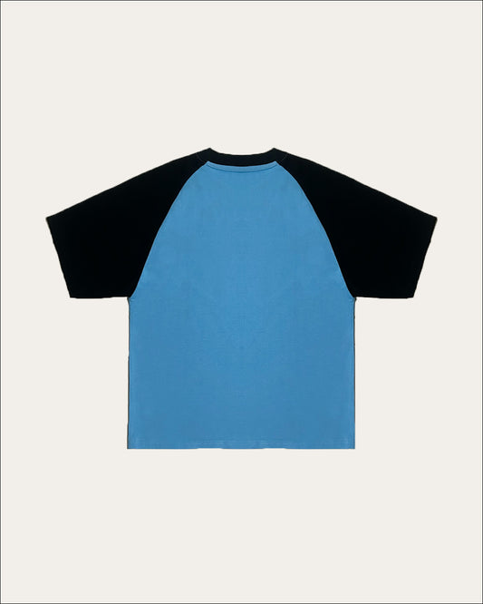Raglan T-Shirt - Blue/Yellow/Black