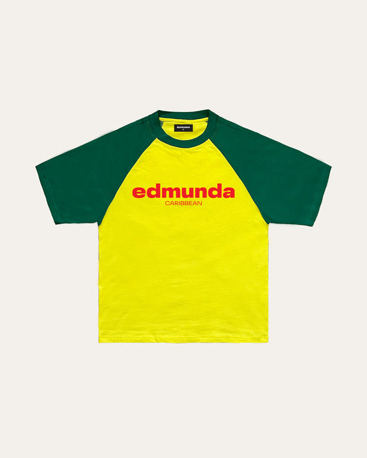 Raglan T-Shirt - Yellow/Red/Green