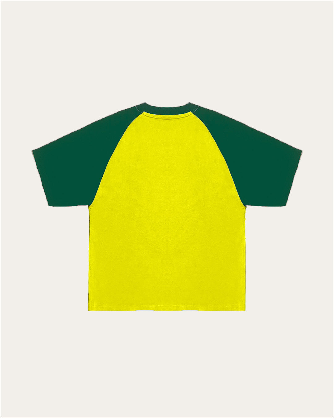 Raglan T-Shirt - Yellow/Red/Green